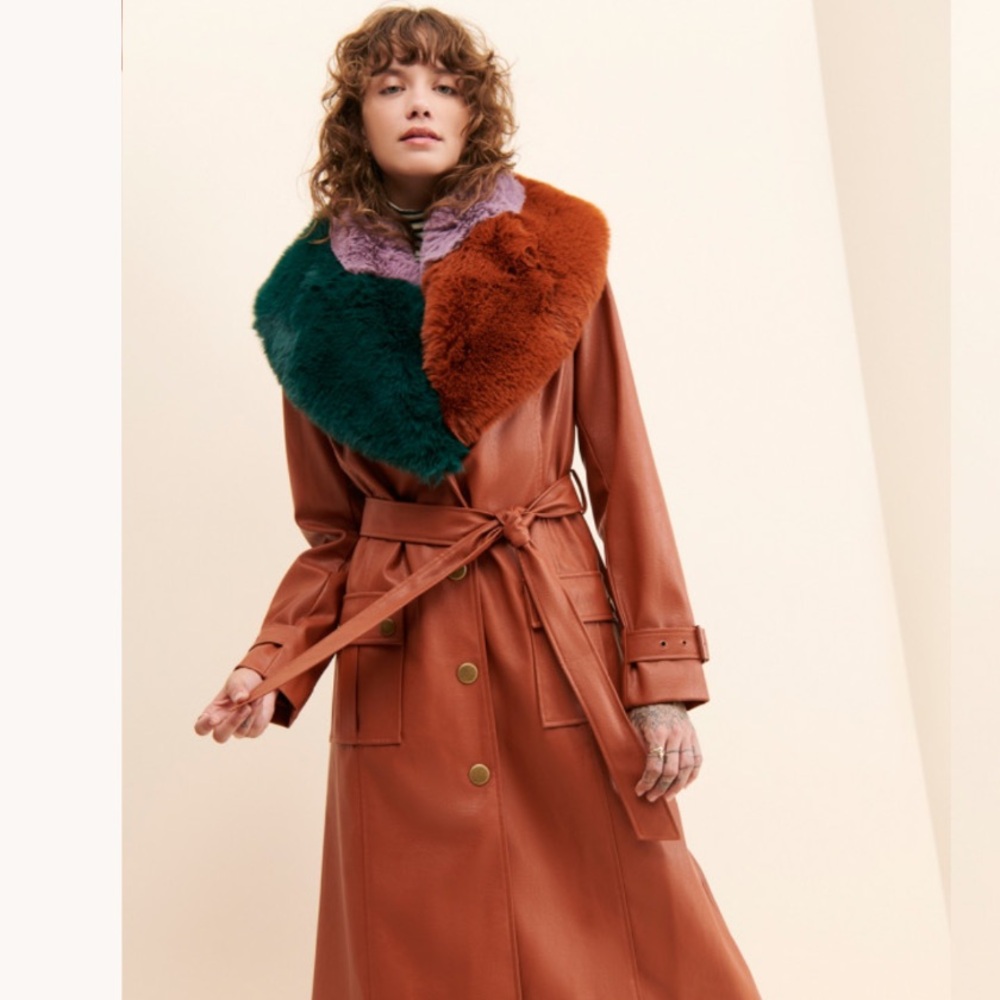 Bowie Trench Coat
Hutch
NWOT
Color- Multi